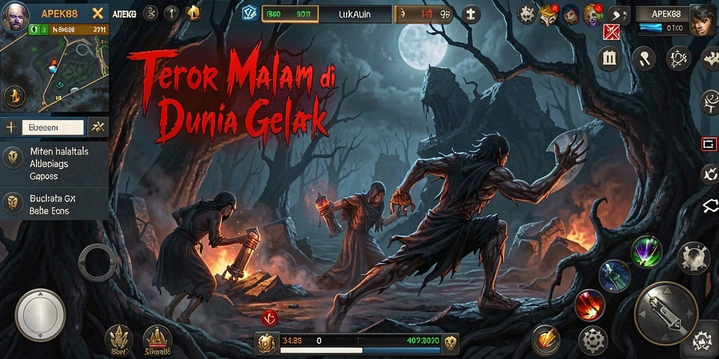 Gameplay APEK88 yang menyeramkan dan mendebarkan.