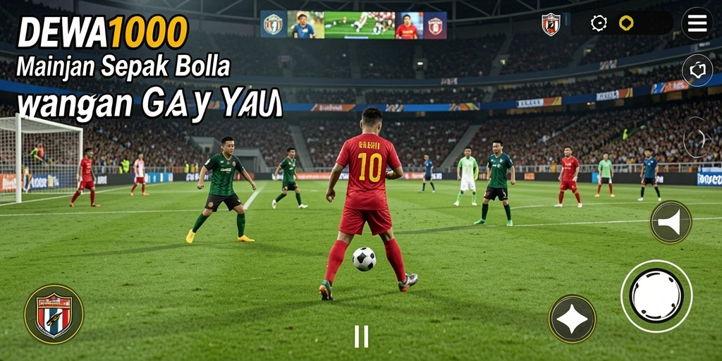 Gameplay DEWA1000 yang menarik dan seru di lapangan.