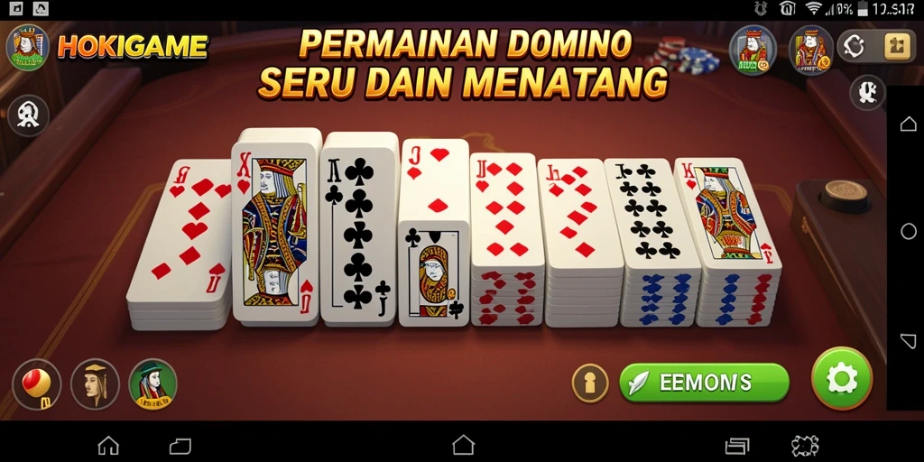 Gameplay HOKIGAME yang seru dan interaktif.