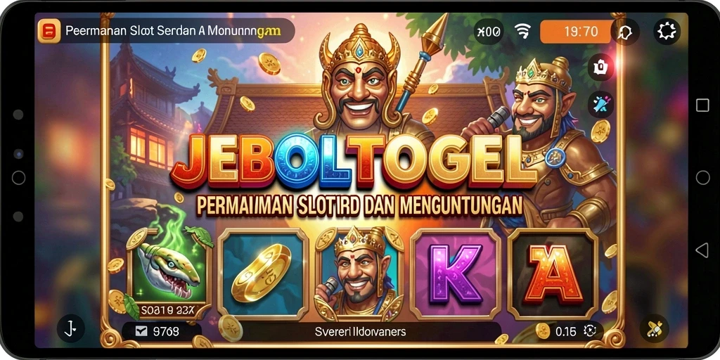 Tampilan gameplay seru pada JEBOLTOGEL dengan berbagai fitur menarik.