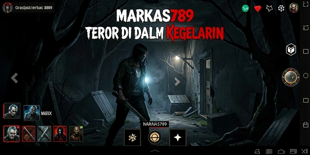 Tampilkan momen menakutkan dari gameplay MARKAS789.
