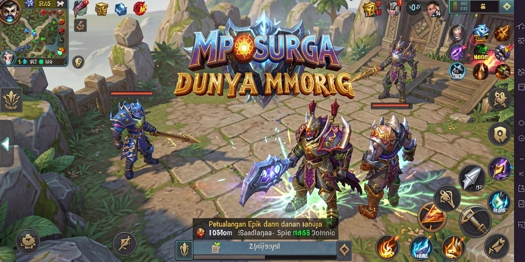 Tangkapan layar dari gameplay seru di MPOSURGA.