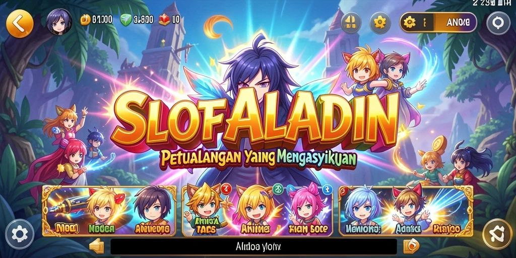 Gameplay seru dan karakter anime menarik di SLOTALADIN.
